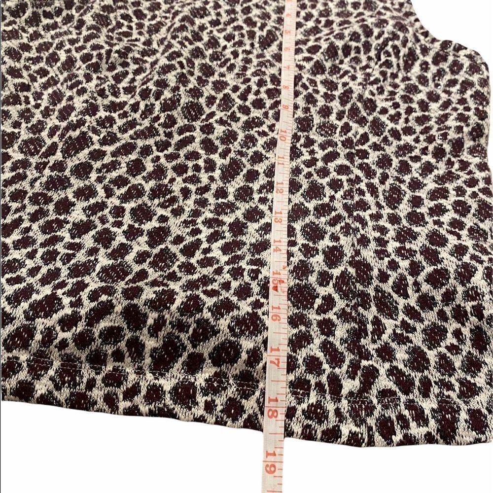 Anthropologie Womens Akemi + Kin Leopard Print Top - Picture 7 of 9